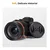 K&F 58MM Lens Cap printed with KF logo with anti-lost string, individually packaged in OPP bag