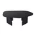 Hanah Home Klub sto Rock, 105x35x65 cm, Crni