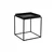 Hanah Home Klub sto Shb-18, 45x45x52 cm, Crni