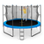Klarfit Rocketboy 430, 430 cm trampolin, unutarnja sigurnosna mreže, široke ljestve, plava