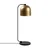 Opviq Stona lampa Epika-12246-US, 17x22x60 cm, IP20, Crno-zlatne boje