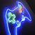 JUST LIGHT. 85022-70 - Neonska LED zidna dekoracija NEON LED/6,5W/5V za gejmere