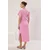 Trendyol Milla Ženska haljina Twoss21El0404, Roze