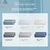 Canasin Peškir, 80x150cm, Plavi