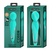 Pretty Love Walter Super Soft Silicone Mini Massage Wand Aqua Green