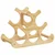 Stalak za vino za 6 boca 35 x 18 x 25,5 cm od bambusa