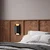 Opviq Zidna lampa Bera-15311, 15x30x11cm, IP20, Crna