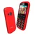 Evolveo - EasyPhone XS, mobilni telefon za starije osobe, crvene boje