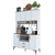 Hanah Home Višenamenska komoda JE168-3257, 120 x40 x184.2 cm, Bela