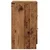 Vidaxl Nočne omarice 2 kosa starinski les 40x36x65 cm inženirski les