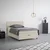 Boxspring Krevet Miami 140/200 cm , sivobraon