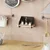 Hanah Home Zidna polica Short Arm, 30x20x19 cm, Crna