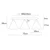 Opviq Luster Berceste-N-678, 72x20 cm, E27, 40W