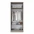 Hanah Home ormar BA307, 90 cm, peščar