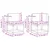 Set vanjskih sofa 4 pcs Prirodna i antracit Poliester