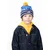 Barts GORNER BEANIE, otroška kapa, modra 7040