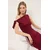 Trendyol Milla Ženska haljina Twoss24El00563, Bordo