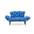 Atelier del Sofa Dvosed na razvlačenje Nitta 155x85x70cm Plavi
