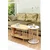 Hanah Home Set stočića za kafu, 2 komada, Beli