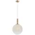 Opviq Luster Vanetta-PB1-WT, O30, 30cm, IP20 Zlatno-bele boje