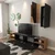 Hanah home TV Komoda Zebra Crna