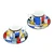 Carmani KOMPLET 2 SKODELIC ZA ESPRESSO PIET MONDRIAN COMPOSITION AND ART HOME
