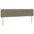 Vidaxl Posteljni okvir brez vzmetnice taupe 120x190 cm blago