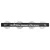 Stropni reflektor Crna 73.5 x 13 x 26 cm Staklo i Metal