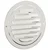 Pokrov ventilacije 4 pcs Srebrno 80 mm Nehrđajući čelik