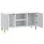 TV ormar Bijela 102 x 34,5 x 50 cm Konstruirano drvo