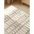 Kremno bela ročno tkana volnena preproga 80x150 cm Boho 1.0 Linara – Vikosa