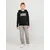 Jack & Jones Junior Logo duks za dečake NOOS JNR, basic crni