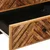 vidaXL vidaXL Nočna omarica Rjava 50 x 33 x 60 cm Masiven les manga, (5000247543)