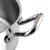 Servirna ponev CON CUORE, 26 cm, srebrna, baker, Ruffoni