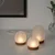 PRAKTSPIREA Set ukrasne LED rasvete, 4 kom., s postoljem za punjenje