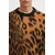 Pulover z dodatkom volne Aries Brushed Leopard