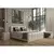 Boxspring Krevet Brisbane 160/200 cm , sivo-bela