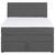 Boxspring Krevet Wickie 120/200 cm , siva