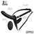 InToYou Jordan Double Vibrating Dildo Strap-on with Remote Black