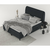 Črna boxspring postelja s prostorom za shranjevanje 140x200 cm Melba – Maison de Reve