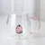 Cute&Cool HOME staklena šolja sa jagodom, 400ml
