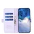 Ovitek za Samsung Galaxy A15, denarnica BINFEN, vijolična + 9H steklo