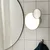 KABOMBA LED zidna lampa s ogledalom, podesivog intenziteta hromirano/sjajno, 20 cm