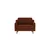 Atelier del Sofa Fotelja Robin Loveseat, Bordo