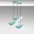 Opviq Luster Vatoz-Nus-6141, 75-112cm, 50 cm, 3xE27, Tirkizni