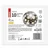 LED božićna dekoracija LED/0,3W/3xAA kugla prečnik 12 cm