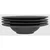 Creatable Set Krožnikov Za testenine Lava Stone Black, 4-Delni
