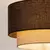 Brilagi - LED prislonjeni plafonski luster BOHO ECO 1xE27/10W/230V prečnik 40 cm braon/krem