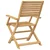 Sklopive vrtne stolice 4 kom 54,5x61,5x86,5 cm od drva bagrema