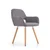 Halmar Jedilni stol K283 - siv